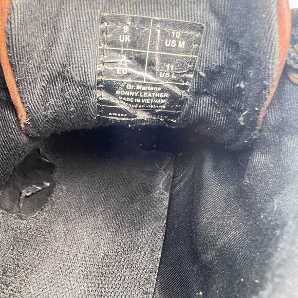 Dr. Martens Bonny Leather Men Size 10 Dark Brown Round Toe Ankle Chukka Boot - Picture 11 of 12